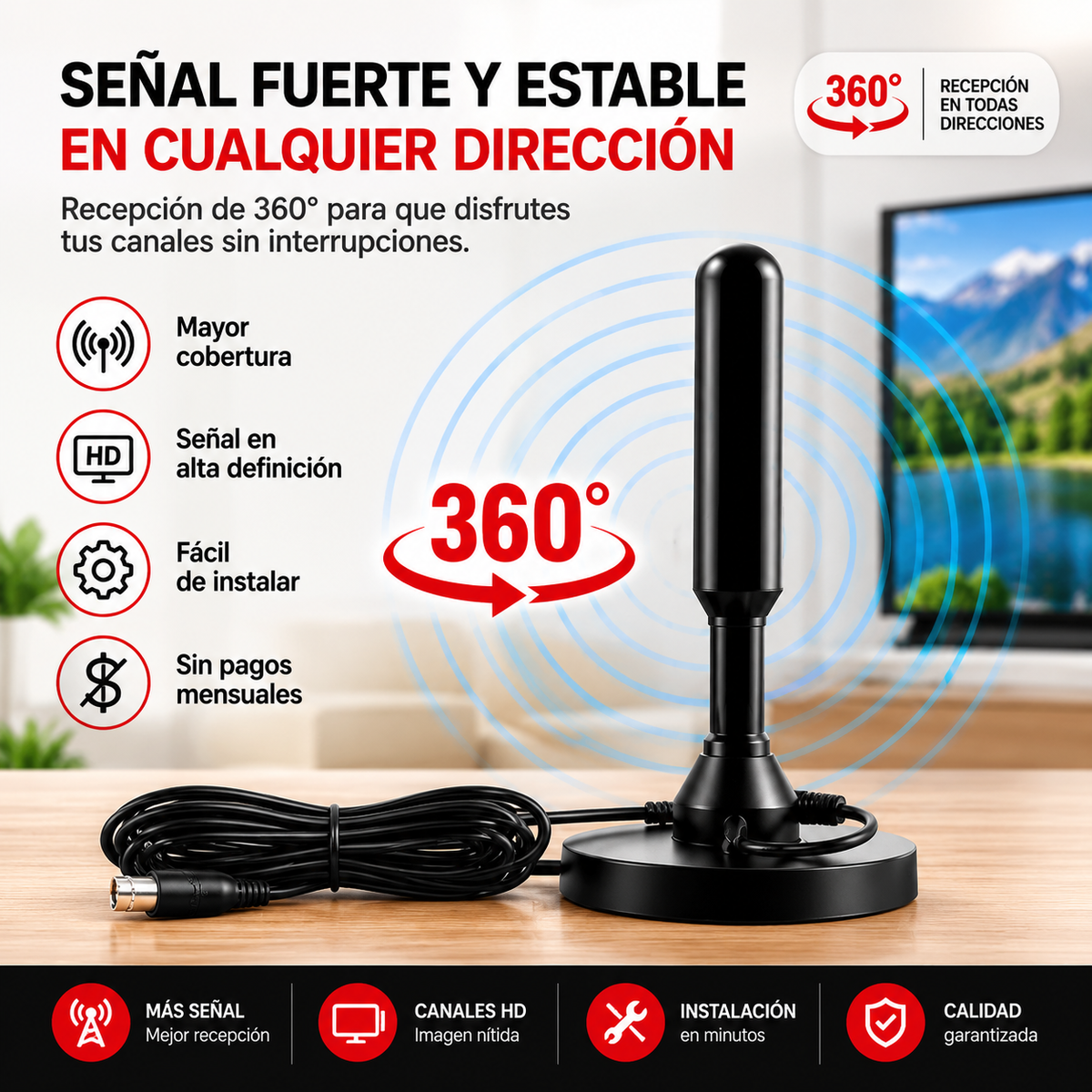 📺 ANTENA DIGITAL FULL HD