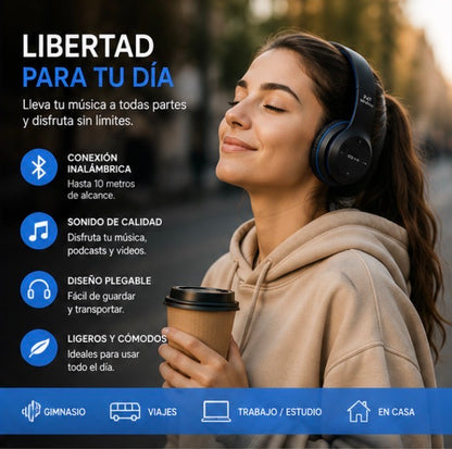 🎧 AUDÍFONOS BLUETOOTH P47