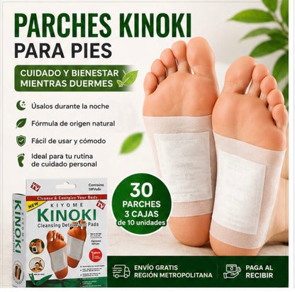 🔥 Parches Kinokis para pie 🦶