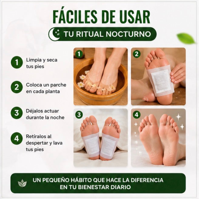 🔥 Parches Kinokis para pie 🦶