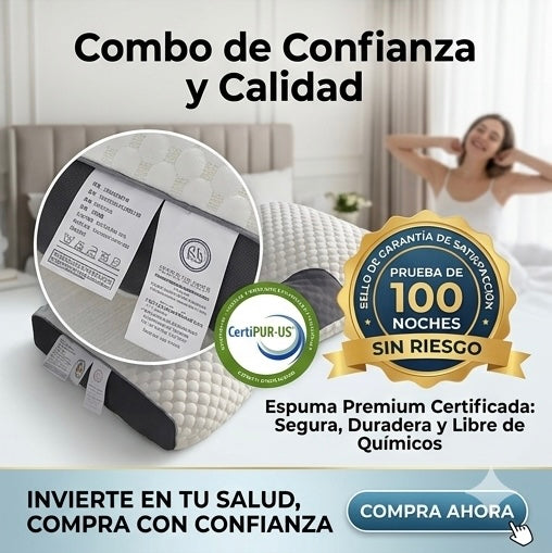Almohada Cervical Ergonomica