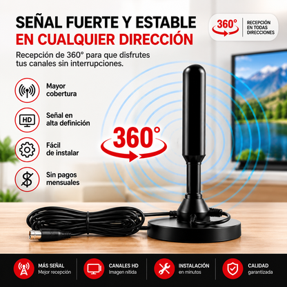 📺 ANTENA DIGITAL FULL HD